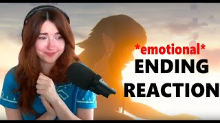 Zelda Tears of the Kingdom ENDING REACTION emotional [upl. by Sirc886]