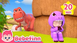 Welcome to Dino Worldㅣ Bebefinn Songs CompilationㅣNursery Rhymes for Kids [upl. by Semadar]