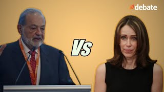 Carlos Slim vs María Aramburuzabala Diferencia de fortuna del hombre y mujer más ricos en México [upl. by Christmann]