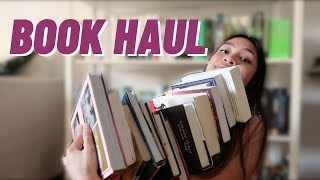 BOOK HAUL  library sale second hand book outlet [upl. by Bibi367]