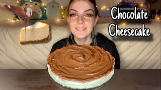 HAZELNUT CHEESECAKE MUKBANG Vegan No Talking [upl. by Onaimad474]