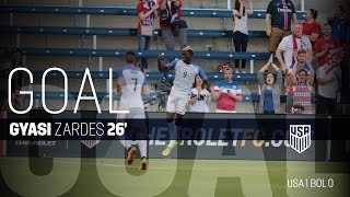 MNT vs Bolivia Gyasi Zardes Goal  May 28 2016 [upl. by Aloysius]