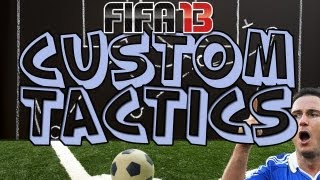 FIFA 13  Custom Tactics Tutorial amp Quick Tactics Basics  My Full Controls [upl. by Enimisaj594]