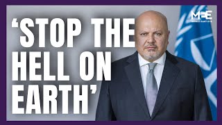 We can try to stop the hell on earth ICC prosecutor Karim Khan [upl. by Imoyik441]