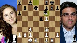 Judit Polgar vs Viswanathan Anand 1999 [upl. by Gusba]