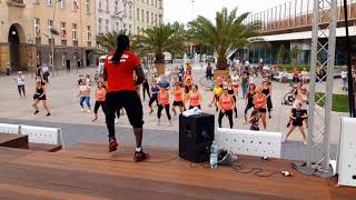 17082019 MULTI FITNESS CLUB CHORZÓW RYNEK PACO ZUMBA FILM3 [upl. by Magnien237]