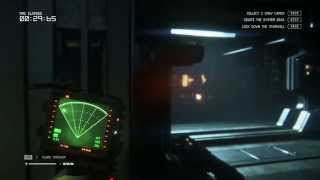 Alien Isolation Survival Walkthrough Complete quotBasementquot Objectives Guide and Gameplay [upl. by Bili617]