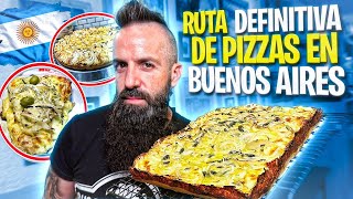 LA RUTA DE PIZZAS MÁS COMPLETA DE BUENOS AIRES ¿QUIÉN HACE LA MEJOR FUGAZZETA [upl. by Nibuz192]