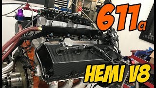 611ci Hemi V8 Dyno [upl. by Eenor]