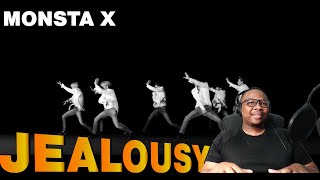 THEYRE REALLY GOOD  MONSTA X MV  JEALOUSY  REACTION [upl. by Quenna829]