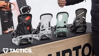 Burton Snowboard Bindings 2020 Line Overview  Tactics [upl. by Aika]