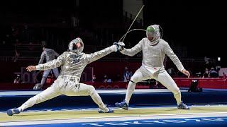 Szilágyi HUN v Pakdaman IRI T8  Fencing Men’s Sabre Ind Highlights TOKYO 2020 Games [upl. by Eibor]