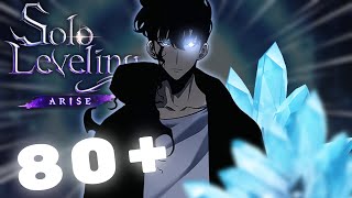 80 INVOCATIONS INCROYABLES🔥  Solo Leveling Arise [upl. by Eidoow]