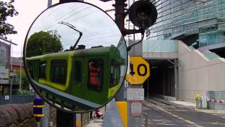 Level Crossing at Lansdowne road station [upl. by Auhs700]