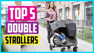 ✅Top 5 Best Double Strollers 2022 Reviews  Pick For Newborn and Toddler [upl. by Artined]