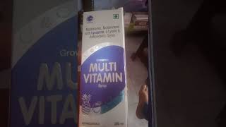 malti vitamin  malimineral with lycopen Llysine ampAntioxidants syrup [upl. by Norah]