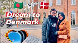 বাংলাদেশ থেকে ডেনমার্ক আমাদের ভ্রমণের গল্প  Dream To Denmark [upl. by Kwei703]