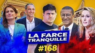 La Farce Tranquille 168  BOUAMRANE feat GLUCKSMANN  MARÉCHAL feat LE PEN  la quotstratégie Gazaquot [upl. by Ojillib]