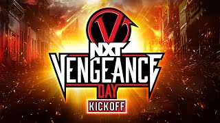 NXT Vengeance Day Kickoff Feb 4 2024 [upl. by Leamse]