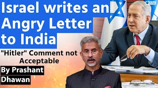 Israel writes an Angry Letter to India over Sanjay Rauts comment  By Prashant Dhawan [upl. by Lazarus]