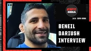 Beneil Dariush on the drama show of booking a lightweight top five fight  ESPN MMA [upl. by Grae]