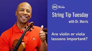 Should you take violin or viola lessons  String Tip Tuesday [upl. by Oscar]