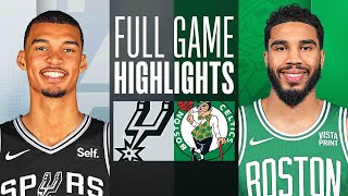 SPURS at CELTICS  FULL GAME HIGHLIGHTS  January 17 2024 [upl. by Licastro87]