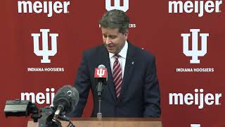 Indiana Football Coach Curt Cignetti Introductory Press Conference [upl. by Balough]