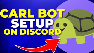 How to Add and Setup Carl Bot on Discord  Auto Roles Reaction Roles Welcome Messages Mute Role [upl. by Ettevol]