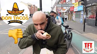 TFT STREET FOOD REVIEWS  DON TACOS  MANCHESTER [upl. by Theodosia]