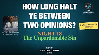 18 The Unpardonable Sin [upl. by Lewendal446]