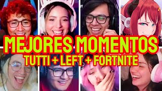 MEJORES MOMENTOS DAARICK GLOGLOKING MARY LOCOCHON PAPITAS Y MAS JUGANDO LEFT Y FORTNITE  TUTTI XD [upl. by Sanyu549]