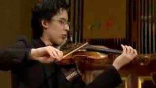 Aylen Pritchin plays at 14th International Henryk Wieniawski Violin Competition 2011 Stage 2 [upl. by Lail]