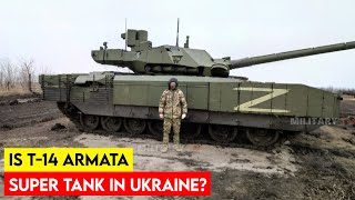 Putin’s New T14 Armata Tank Has Been ‘Unleashed’ In Ukraine [upl. by Gnauq]