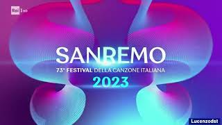 Sanremo 2023  Sigla Stacchetto pubblicitario [upl. by Hgiel]