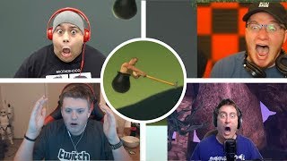 Gamers React to Getting Over it  Rage Compilation Part 2 [upl. by Tito]