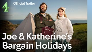 Joe amp Katherine’s Bargain Holidays  Official Trailer  Channel 4 [upl. by Ardnama]