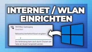 WLAN Einrichten  PC mit Internet Verbinden  Windows 11 amp 10 Tutorial [upl. by Adieno]