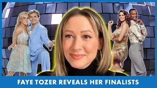 Faye Tozer reveals her finalists and reflects on her time with Giovanni Pernice  HELLO [upl. by Ialokin369]