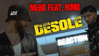 MERO feat NIMO  DÉSOLÉ I REACTION [upl. by Itsrejk927]