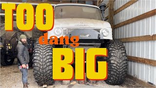 WORLDS BEST OFFROADER  THE UNIMOG  MASSIVE 54 INCH TIRES UPGRADE [upl. by Akirderf]