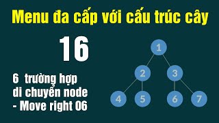 PHP giải thuật menu đa cấp với cấu trúc cây  16 Move right 06 [upl. by Irihs]