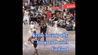 Kyrie Irving with ally hoop asist to Daniel Gafford dallasmavsdanielgaffordkyrieirving [upl. by Genia]