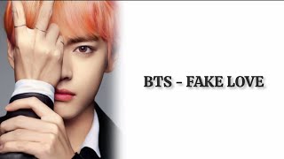 BTS 방탄소년단  quotFAKE LOVEquot 가사 easy lyrics [upl. by Gallager]