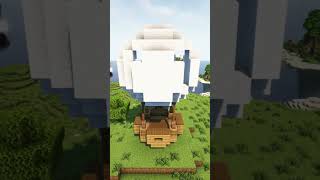 Minecraft Montgolfier Balloon 🎈shorts [upl. by Leumek]