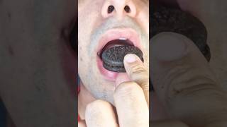 ASMR eating Oreo biscuits asmr asmrvideo asmrsounds [upl. by Zsamot]