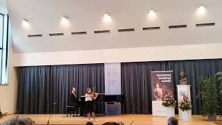 Anna Olecká C Bohm Introduction and Polonaise [upl. by Sartin881]