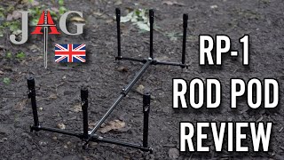 JAG PRODUCTS  RP1 ROD POD  CARP FISHING TACKLE REVIEW [upl. by Anik]