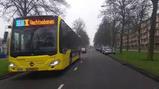 Qbuzz UOV Buslijn 1 Trajectvideo Overvecht  Hoograven [upl. by Alaster102]