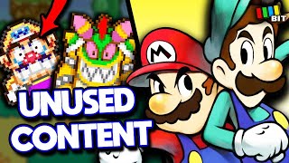 A Saga of Cut Content  Mario amp Luigi Superstar Saga LOST BITS TetraBitGaming [upl. by Eerized]